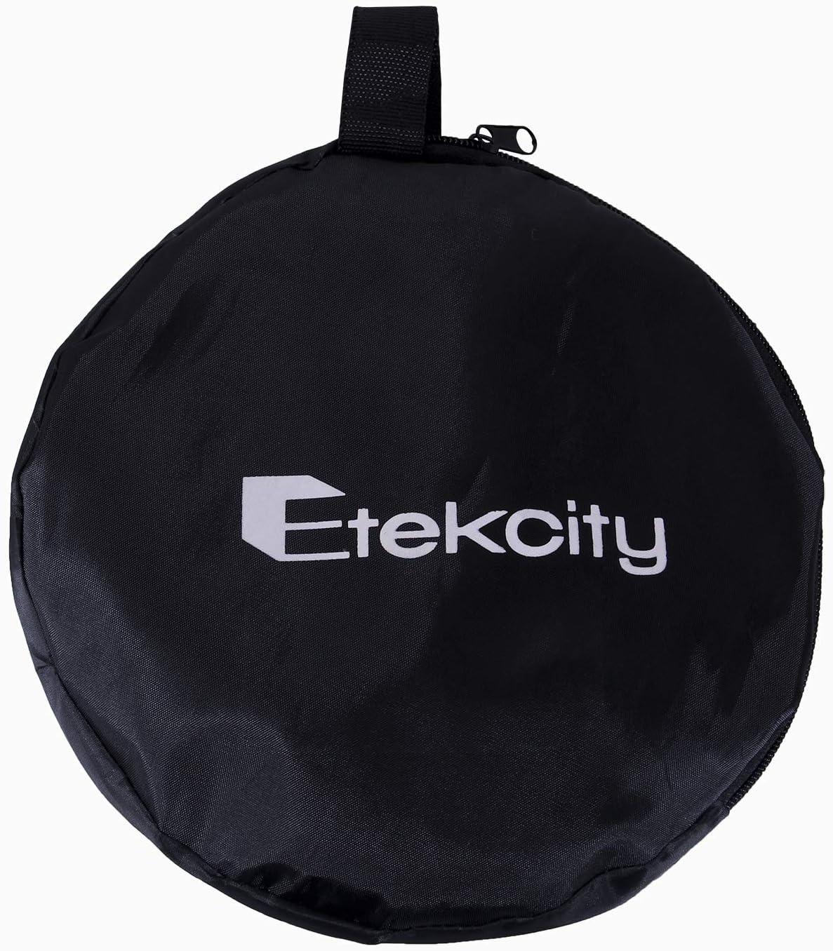 imageEtekcity 43 110cm 5in1 Photography Reflector MultiDisc Light Reflectors for Photography Collapsible with Bag Translucent Silver Gold White and Black24 Inch