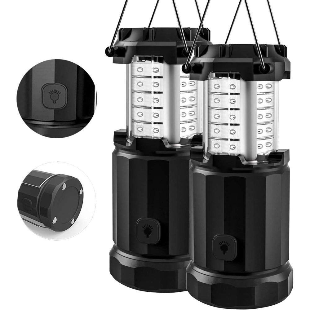 imageEtekcity LED Camping Lantern for Emergency Light Hurricane Supplies Lanterns for Survival Kits Power Outages Battery Powered Operated Lanterns Lamp Camping Gear Accessories 4 Pack