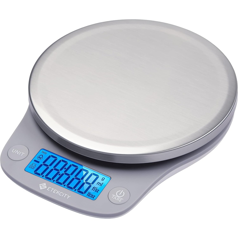 image:imageEtekcity 01g Food Kitchen Scale Digital Ounces and Grams for Cooking Baking Meal Prep Dieting and Weight Loss 11 Pounds BlackSilver